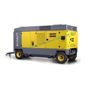 Atlas Copco Xavs1000 Diesel Engine Portable High Pressure Compressor with Wheels