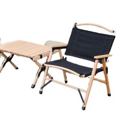 Lightweight Aluminum Bracket Folding Table Chair Garden Beach Portable Outdoor Camping Chair