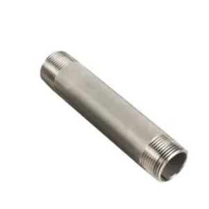 A694 F42 F80 Carbon Steel Hydraulic Barrel Nipples Tbe Sch40 Male Thread Steel Long or Short Black Iron Pipe Nipple