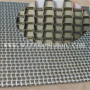 Stainless Steel U Grid Spiral Conveyor Belt
