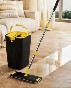 Premium Flat Mop and Bucket Set for Effortless Cleaning