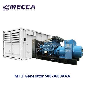 Industrial Generator Set Mtu Diesel Genset 2250kVA 2500kVA 16V4000 20V4000 Engine Generators for Construction