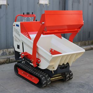 1 Ton Mini Dumper Crawler Loader Multifunctional Agricultural Garden Use