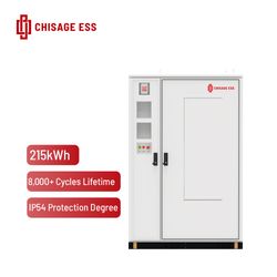 Chisage Ess Battery Storage All in One Cabinet 100kw 215kwh Hybrid Inverter Solar Storage System