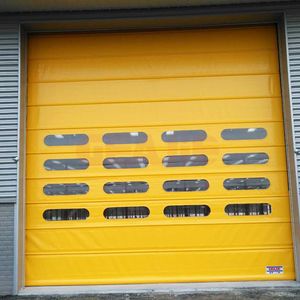 Factory Widely-Use PVC Rapid Flexible Rolling Door Warehouse High Speed Stacking Door for Transportation