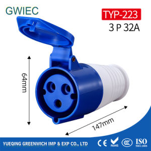 Gwiec Industrial Plug and Socket with Cheap Price 16A 3p Connecter