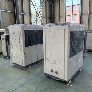 High Efficient High Temperature Best Quality Hot Selling Cooler Equipment Industrial Air Cooled Water Chiller Water Cooler Reinforced R410A Water Cooled Chiller