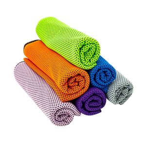 Personalised Custom Microfiber Cool Sports Towel Quick-Dry Polyester Bandana with Instant Cooling Printed Design for Adults