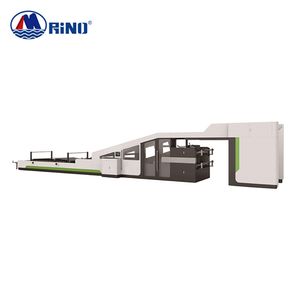 PLC Controlled 3/5/7 Multi-Layer Corrugated Board Laminating Machine