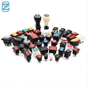 High Quality 16A 20A 30A Electric Car Switch Panel Illuminated Boat Switch on off Switch DIP Switch Micro Switch Kcd1 Kcd2 Rocker Switch LED Light
