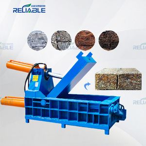 Metal Packing Horizontal Scrap Metal Baler for Waste Brass and Copper