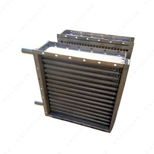 Stainless Steel Finned Tube Coil Steam to Air Condenser Heat Exchanger