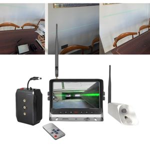 Waterproof Outdoor HD Forklift Laser Light Rear View Camera System with Remote Control