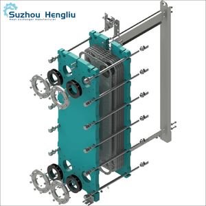 Laser-Welded Semi-Welded Exchanger for Amine Cooling Systems