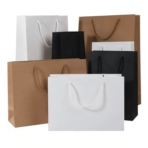 Custom Logo Printed Paper Bag Shopping Packing Gift Paper Bags