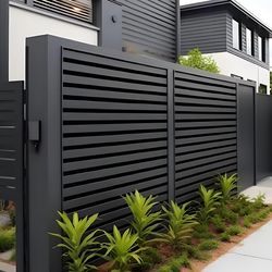 Custom Decorative Aluminum Fence Aluminium Profile Extrusion for Community Boundaries