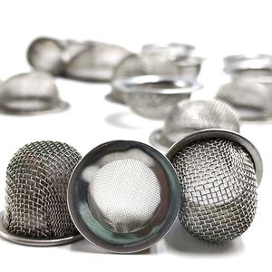 304 Stainless Steel Brass Filter Caps, Filter Screen Caps, Wire Mesh