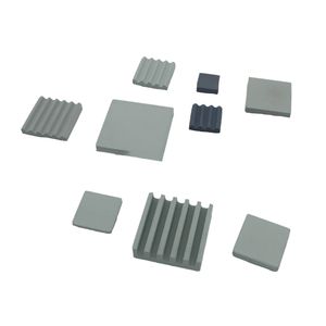 Factory OEM Aln Aluminum Nitride Ceramics Heat Sink and Plate