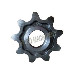 Sand Casting Strength Wheel Sprocket with Induction Hardened Teeth