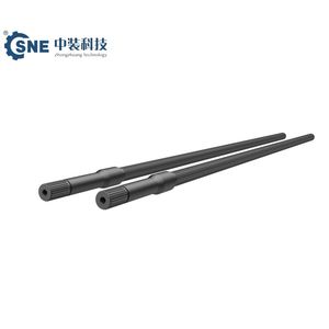High Strength Corrosion Resistant Extruder Steel Spline Steel Screw Shaft for Plastics Machinery