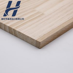 Hengjia 12mm 15mm 18mm Poplar/Pine/Birch/Paulownia Edge Glue Boards Solid Finger Joint Board