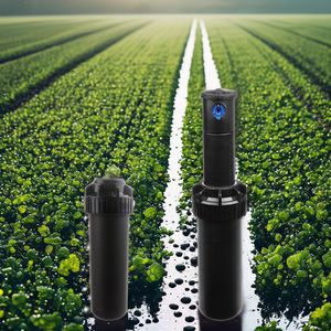 1/2 Inch High-Pressure ABS Pop-up Garden Sprinkler Quick Connect Rotating Sprinkler