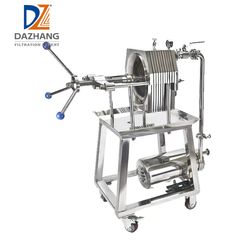 Food Grade Stainless Steel Frame Filter Press Equipment