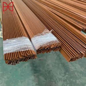 6063 T5 Wood-Grain Aluminum Extrusion Profiles for Door and Window Systems
