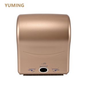Bathroom Wall Mounted Plastic Automatic Toilet Paper Roll Tissue Holder