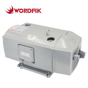 Wordfik Td25K Oil-Free Dry Rotary Vane Pressure Pump 25m3/H +1000mbar Blast Air Compressor for Plastic Paper Air Blowing