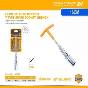 Heavy Duty T-Type Wrench Socket Tool Adjustable T Handle Spanner Professional Repair Tool for Automotive Bicycle Motorcycle Mechanical Maintenance