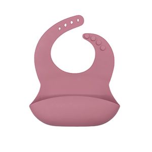 Factory Direct Sales Silicone Baby Bib Waterproof Saliva Towel Pocket
