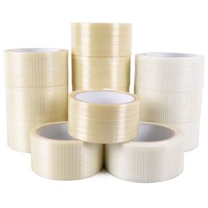 Cross Weave Fiberglass Tape Adhesive Tape Cinta De Fibra De Vidrio