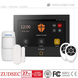 Smart Life Intrusion Anti-Theft Intruder Burglar GPRS Wireless WiFi GSM Security Home Alarm with Sia & Mqtt Central Protocol
