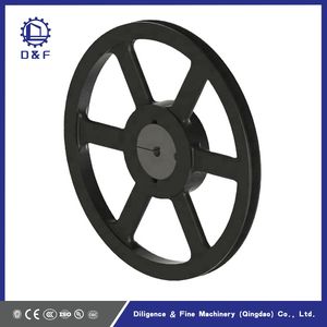 Pulley Single Groove Cast Iron Gg25 Material Machine Motor Pulley Drive