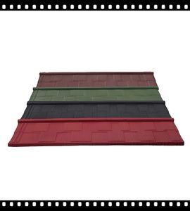 Lightweight Stone Coated Metal Roofing Tiles Made in China