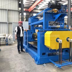 Automatic Open Type 2 Two Roll Rubber Mixing Mixer Mill