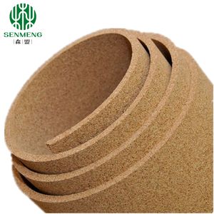 100% Natural Eco-Friendly Decorative 0.8-12mm Cork Roll