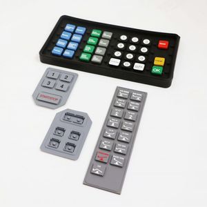 Premium Factory OEM Silicone Keypad Parts for Electronics