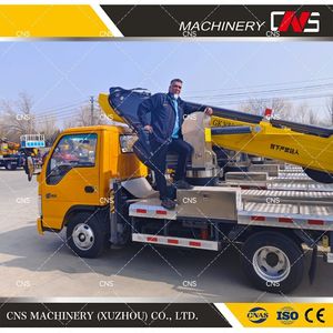Hot Sale Hydraulic New Aerial Platform Truck Aerial Work Platform Telescopic Aerial Platform for Sale