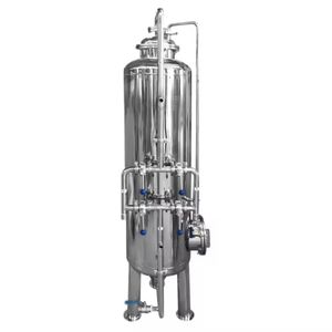 China Factory Stainless Steel S304 316L Multi-Media Quartz Sand Activated Carbon Mechanical Filter to Remove Iron and Manganese for Water Pre-Treatment System