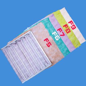 F5-F9 Synthetic Pocket Bag Pre Air Filters Secondary Filter for Cleanroom