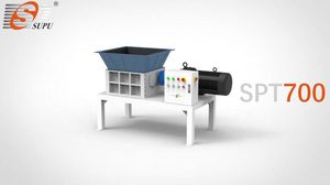 Industrial Heavy Duty Plastic Crushing Machine /Single Shaft Shredder