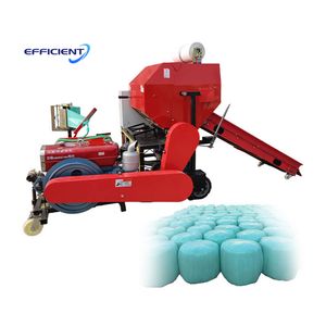 Silage Baler Wrapper Machine Diesel Pine Straw Baler for Sale