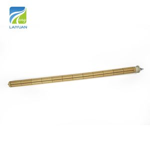 Laiyuan 31*650mm Infrared Ceramic Rod Heating Element 220V 2000W Ceramic Bobbin Resistance Immersion Heater