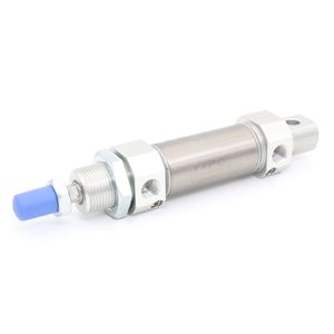 Mi Diameter 25mm Double Acting Cushioned Stainless Steel Mini Air Cylinder