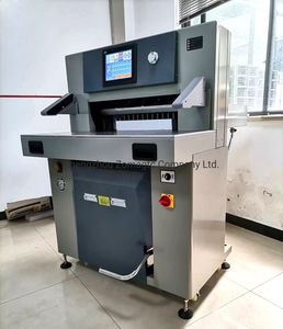 Heavy Duty 680mm Double Hydraulic Automatic Paper Cutter Paper Cutting Machine New Product 2020
