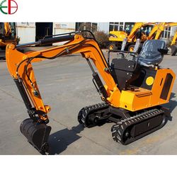 Construction Machinery New Electric Hydraulic Micro Mini Digger 1.5t 2t 1t 0.8 1.2 1.7 2 Ton 1ton Smallest Bagger Excavator Sale