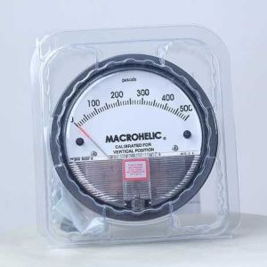 Precision Low Air Pressure Gauge for Clean Room Use