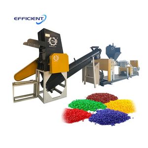 100-150kg/H Double Stage PE PP Plastic Granulating Pelletizing Machine